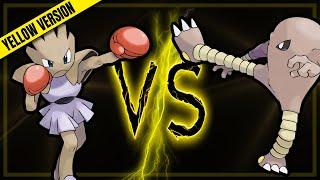 Hitmonchan vs Hitmonlee - Pokemon Yellow - The ULTIMATE Competition