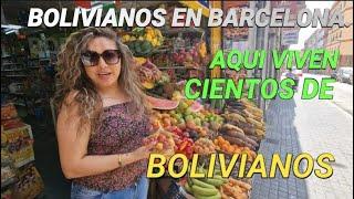 BARCELONA HOSPITALET,  "ZONA BOLIVIANA" EN LA CIUDAD CONDAL CON PATRICIA PUGLIESI BOLIVIANOS X MUNDO