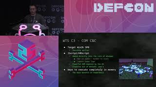 DEF CON 25 - Sean Dillon, Zach Harding - Koadic C: Windows COM Command & Control Framework