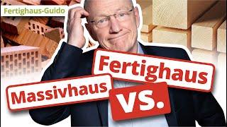 Fertighaus vs. Massivhaus: Der ultimative Vergleich! (2023)