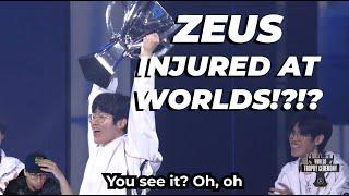 BREAKING: ZEUS INJURED BY WORLDS TROPHY