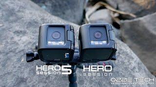 Gopro Hero 5 Session Vs Gopro Hero 4 Session Footage comparison