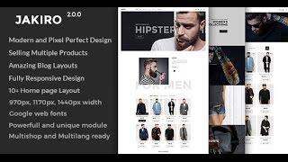 Jakiro Prestashop Theme One Click Demo Setup Within One Minute.