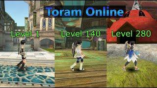 Toram Online - Fresh Account Speedrunning Levels 1-280 Community Picked Class (No Commentary) Part 1