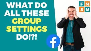 Facebook Group Settings Tutorial (2023)