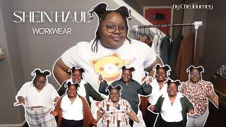 2024 SHEIN PLUS SIZE TRY ON HAUL II WORKWEAR