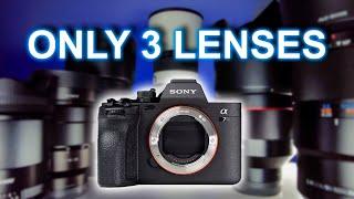 3 SONY Lenses for Everything!