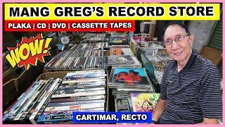 MURANG BILIHAN NG PLAKA, CD, DVD AT CASSETTE TAPES SA CARTIMAR RECTO | MANG GREG'S RECORD STORE