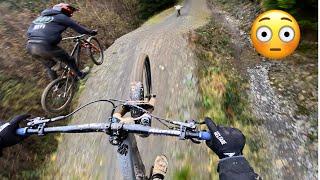 DOWNHILL CARNAGE AT DYFI BIKEPARK!