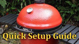 Quick Setup Instructions for the Big Joe 3 - Kamado Joe