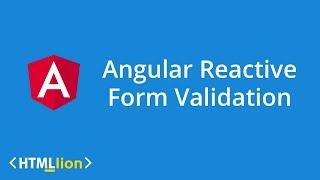 Angular Reactive Form Validation