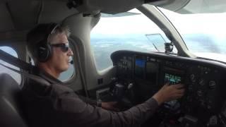 Pilot's Eye: Approach Bale (LFSB) ILS Z15 with full ATC