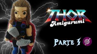 THOR a crochet  paso a paso en ESPAÑOL (1/2) | Thor: Amor y Trueno #CrochetAPasitos