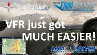 Navigraph Charts UPDATED - VFR Navigation just got MUCH EASIER! | Real Airline Pilot