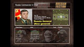 Command & Conquer General Zero Hour Continue Mod - Russia General (NEW GENERAL)