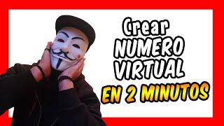 Como crear un número virtual en menos de 2 minutos | 2023