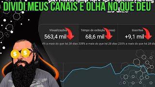 Dividi Meus Canais E Olha No Que Deu!