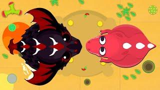 T-REX KILLED KING SHAH AND LAND MONSTER KILLED GOLDEN BLACK DRAGON // BEST FIGHT IN MOPE.IO