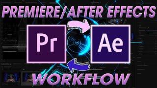 HOW TO EDIT BETWEEN PREMIERE PRO AND AFTER EFFECTS - DYNAMIC LINKING *EASY