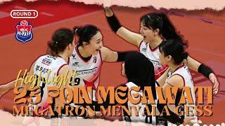 Highlight Poin Megawati Hangestri I HI-Pass vs Red Sparks Ronde 1 V-League 2024-2025 I Away