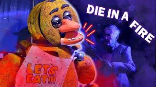 FNAF - Die In a Fire [Live-Action Music Video] - The Living Tombstone