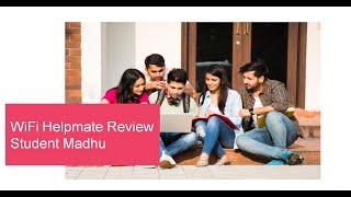 WiFi Helpmate | Student Madhu Review | GATE AIR 4030