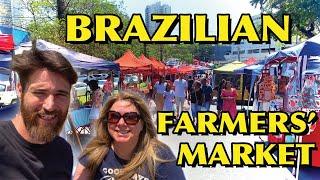 WALK WITH US | BRAZILIAN FARMERS‘ MARKET | SUNDAY MORNING