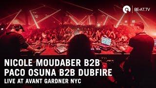 Nicole Moudaber b3b Dubfire b3b Paco Osuna @ MoodRAW | Outpost NYC (BE-AT.TV)