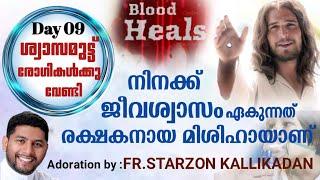 Day 09- ശ്വാസംമുട്ട് രോഗികൾക്കു വേണ്ടി: 33 ദിവസത്തെ രോഗശാന്തി പ്രാർത്ഥന