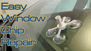 Easy Window Chip Fix - Rain-X Repair Kit Step By Step