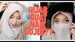 TUTORIAL HIJAB MASKER Buat naik Ojek Online (Gojek,Grab,Uber,dll)