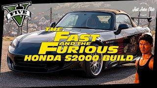 The Fast & The Furious | Tran's Honda S2000 | GTA V Car Build Tutorial (DINKA RT3000)