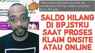 APABILA SALDO HILANG SAAT PROSES KLAIM JHT ONLINE (APAKAH PERTANDA BAIK?)