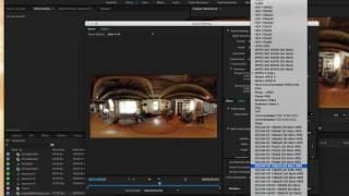 Adobe Media Encoder Settings for 8K 360