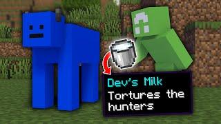 Minecraft Manhunt, But I Can Milk My Hunters...