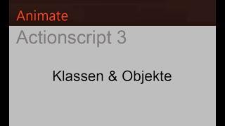 Actionscript3 Klassen  Teil 2