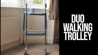 Using The Duo Walking Trolley by NRS Healthcare with Hemiplegia Cerebral palsy | Tea Trolley Review