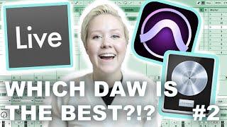 DAW Software Comparison | Ableton Live | ProTools | Logic Pro X