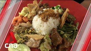 Made's Warung's famous nasi campur in Bali