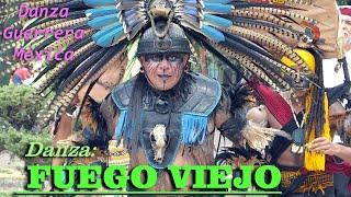 Danza FUEGO VIEJO. Con Don Cosme y Ocelocoatl Teopanacazco. Danza Guerrera Mexica. Tenochtitlan