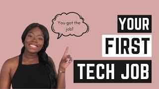 Watch this to get into tech with no experience  |  How to land your first job in tech - top tips!