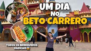 UM DIA COMIGO NO BETO CARRERO| VLOG em Balneário Camboriú