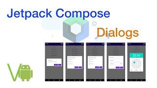 Jetpack compose Android - Examples  #2  How to make dialogs