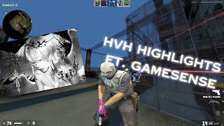 ЛУЧШИЙ ФРИ КФГ | hvh highlights #15 ft. gamesense | СЛИВ ПРИВАТ КФГ 