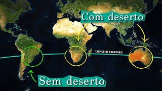 Por que Não existem Desertos ao Sul do Brasil?