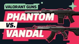 Valorant PHANTOM vs VANDAL Gun Spotlight I Valorant Guide and Weapon Tips