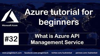 What is azure api management service