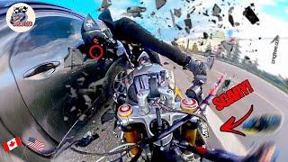 SHOCKING! BRUTAL MOTORCYCLE CRASHES | CRAZY & EPIC Motorcycle Momment 2024 #1.