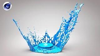 Cinema 4D Tutorial - Create Water Splash