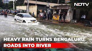 India's Sinking Silicon Valley: Bengaluru Roads Turn Into Rivers